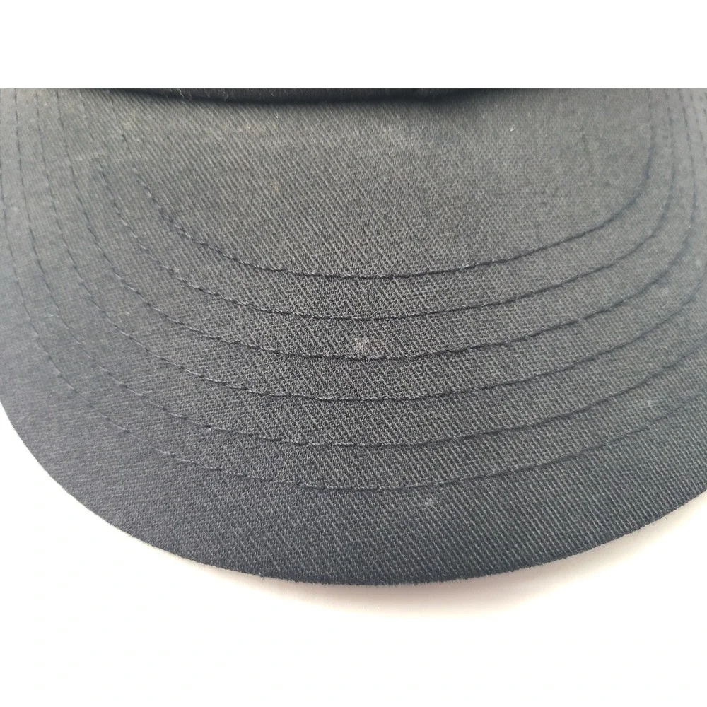 Vintage John Deere Sabre Cut Loose Snapback Hat Cap Lawn Tractor Mower Men Black